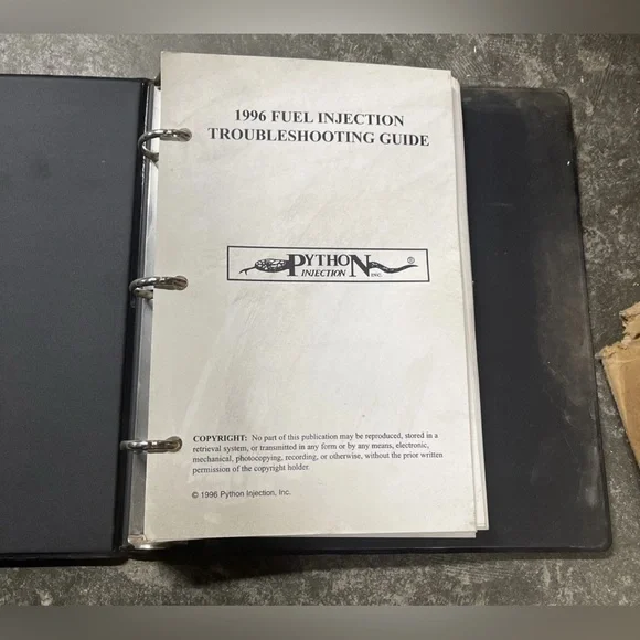 Python Injection 1996 Fuel Injection Troubleshooting Guide - Picture 4 of 6